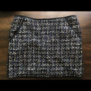 Theory Wool Woven Skirt